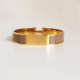 Design Bangle Homem de Alta Qualidade Mens Pulseira Designer Jóias 18 Cores Fivela De Ouro Pulseiras De Aço Inoxidável 17 19 Tamanho Para Homens An241O