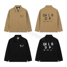 High quality Mens Jackets Designer Galleries Depts Jackets Luxury T-Shirt Fashion Brand Jackets zipper Casual Stylist Clothes Clothing black khaki men's jacket