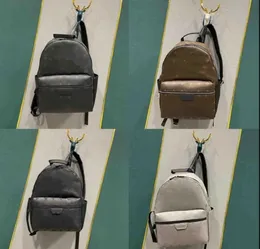 10A РЮКЗАК DISCOVERY M46553 Черно-серый Мужская функциональная сумка с тиснением в виде цветов Дизайнерские кожаные рюкзаки для ноутбука Школьная сумка для колледжа Мужской рюкзак