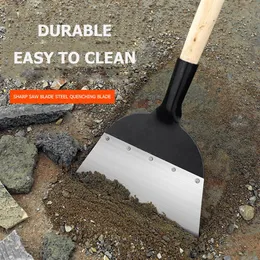 Spade Shovel Multifunktionell Farm Planting Weeding Tool Steel Drable Garden Cleaning Handverktyg 231215