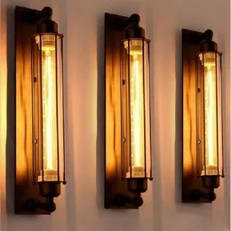 Antikalar Vintage Style Loft Endüstriyel Vintage Edison Duvar Işık lambası Çubuğu Yeniden Yerel Kolye Lambalar Tavan Avizesi Light286J