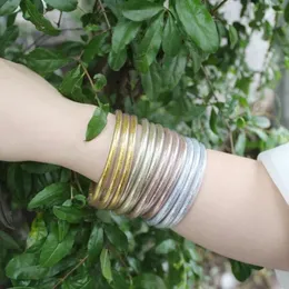 Bileklik Köpüklü Moda Bangles Yumuşak Silikon Glitter Dolu Jöle Bilezik Set Dropship