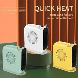 Electric Heaters 500W Household Small Heat Fan Energy-saving Electric Heater Is Suitable for Dormitory Office Portable Small Heater Fast Heater 231214