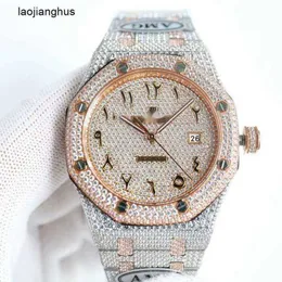 Audemar Pigue Watch AP Diamond Watches Expensive Full Men Ap Menwatch Auto Wristwatch Lr2p High Quality Mechanical Movement Piglet Uhr Bust Down Montre i rj