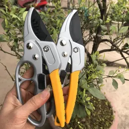 Beskärningsverktyg högkvalitativa trädgårdsaxar Cutter Carbon Steel Gardening Plant Scissor Branch Pruner Trimmer ympning Knife 231215