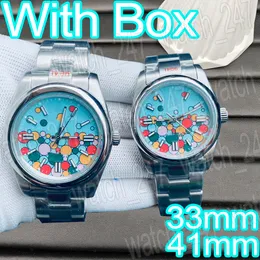 Luxus-Automatik-Designer-Uhren für Herren, mechanische Uhrwerke, 41 mm, 33 mm, Edelstahl-Kristall, leuchtende, wasserdichte Armbanduhr