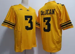 Iowa Hawkeyes College-Football-Trikot Herren genähte Trikots 3 Cooper DeJean 46 George Kittle weiß schwarz orange Herrentrikots