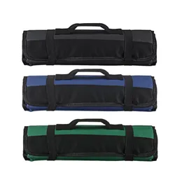 20 Slots Pocket Chef LNIFE Bag Roll Bag Carry Case Kitchen Portable Storage264n