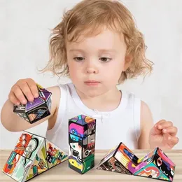 Vielseitige Geometrie-Kinderwürfel, Puzzle-Würfel, Dekompressionsspielzeug, Intelligenzspielzeug im Großhandel