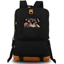 Marshall D Lär ryggsäck One Piece Daypack Comic School Bag Cartoon Packsack Print Rucksack Leisure Schoolbag Laptop Day Pack