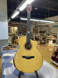 Barril D de 41 polegadas com cantos faltando e superfície brilhante, vendas diretas da fábrica de guitarra de 6 cordas, entrega gratuita