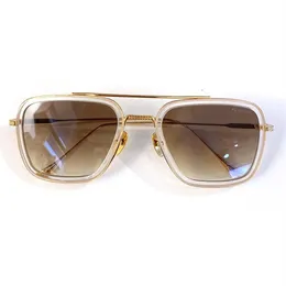 Flygsolglasögon för herrdesigner solglasögon unisex modeglasögon 006 Polariserat UV -skydd Square Eyewear 18k Gold Full FRA3277