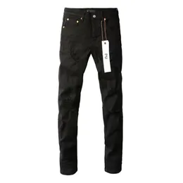 byxor herr designer lila jeans pantalones män designer jeans lång knapp flyga modern denim tår jeans flare jeans harajuku rak rock stjärna storlek 40 byxa