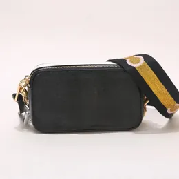 Дизайнерская сумка Женские сумки сумка через плечо Дизайнерские сумки через плечо из натуральной кожи Черная сумка через плечо Snap Camera Bag мини-сумка Женский рюкзак Сумки