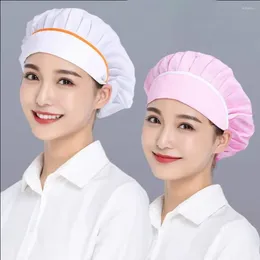 Visors malha trabalho chapéu de cozinheira acessórios de desgaste respirável Cabelo Caps de capa à prova de fumaça CATINA HIGIENIC CANTALHA