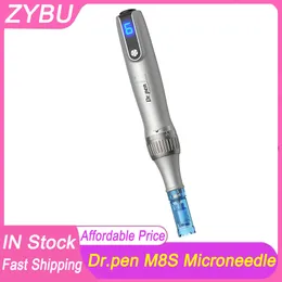 Professionale Auto Microneedling Roller Dermapen Stamp Dr.pen M8S Ultima Dr Pen Cura della pelle Crescita dei capelli MTS Anti invecchiamento Meso Terapia Derma Strumento Ringiovanimento del viso