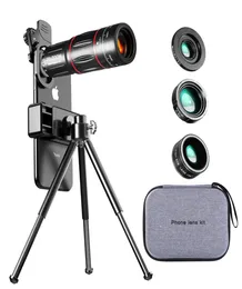 28x HD Mobiltelefonkamera Lens Telescope Zoom Macro Lens för iPhone Samsung Smartphone Fish Eye Lente Para Celular9180471