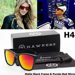Óculos de sol polarizados masculinos com design de alta qualidade, armação gradiente clássica, embalagem original gaf hawker258c