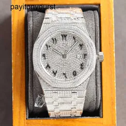 Audemar Pigue Watch AP Diamond Watches Автоматические механические мужские 40 мм Life Водонепроницаемые наручные часы Мужские повседневные деловые наручные часы Montre De Lu rj 53JZ