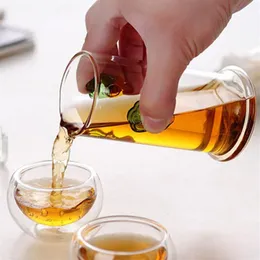 Glas-Teekanne mit Filter, klare hitzebeständige Borosilikat-Teekanne, hitzebeständige Teekannen für Puer-Blumentee Preference2244