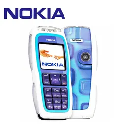 Telefoni cellulari ricondizionati Nokia 3220 GSM 2G Fotocamera da gioco per studenti anziani Telefono cellulare Regalo nostalgico con scatola