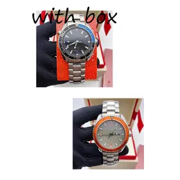 Herren-Designuhr, automatische mechanische Uhr, 44 mm, Edelstahl, leuchtend, wasserdicht, 600 Uhr, klassische Paaruhr, Montre de Luxe