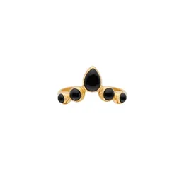 Eheringe Französische minimalistische Mode Vrown Black Drop Glaze Ring für Damen Vintage Ins Style All-Match-Schmuckzubehör 231214