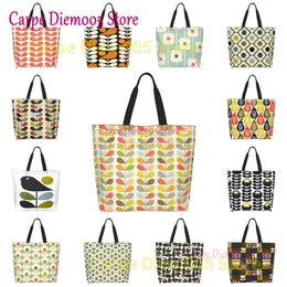 Torba na zakupy ramię Orla Kiely Large Care Grocery Tote dla kobiet 231215