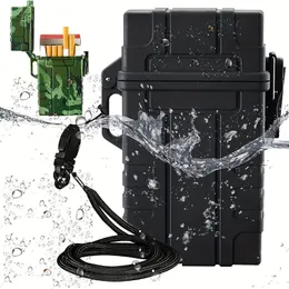 軽量の防水タバコケース - 充電式軽量のある気密タバコドライボックス - 乾燥したタバコケースはタバコを水から保護します