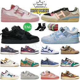 Bad Bunny Pink Easter Egg Forum 84 Low Buckle Laufschuhe Patchwork Back to School Herren Damen Lows Flache weiße Königsblau Jogging Platform Designer Sneakers Trainer