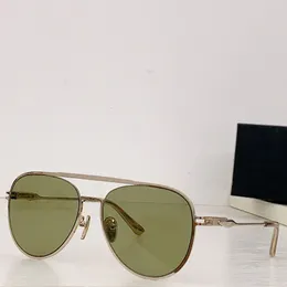 Saison 2024 Herren-Markensonnenbrille, Herren-Damen-Pilotstil, klassischer ovaler Rahmen mit Logo, blauen Gläsern, UV400, lässige Reisesonnenbrille mit Box, SPA 54Z