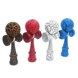 Kendama alta qualidade de madeira ao ar livre esporte brinquedos kendama crack faia madeira brinquedo bolas crianças brinquedos adultos ao ar livre malabarismo bola presente aniversário 231214