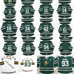 Custom 11 John Carlson 18 Liam Foudy 61 John Tavares 63 Cliff Pu 88 Patrick Kane Ohl London Knights Custom Hockey Jersey