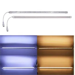 12V LED Hard Rigid Strip Bar Lights SMD 5054 Aluminum Rigid Light White Warm White Red Blue Green Pink Kitchen Lighting344z