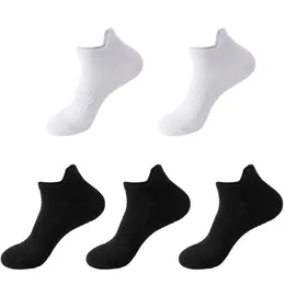 Men's Socks 5 Pairs Socks Sports for Men Running Quick Dry Non Slip Sweat Absorption Short Tube Outdoor Towel Bottom Low Boat Women's Socks 231215