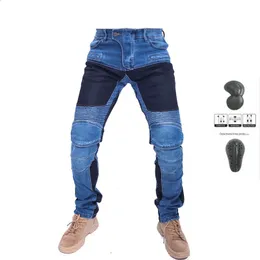 Men's Jeans MOTORPOOL UBS06 PK719 Leisure Motorcycle Offroad Outdoor Jeancycling Summer Pants with Protect Equipment 231214