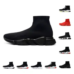 سرعات المصمم 2.0 V2 أحذية غير رسمية منصة أحذية رياضية رجال الرجال Tripler S Paris Socks Boots Brand Black White Blue Light Ruby Ruby Ruster Sneakers Runner