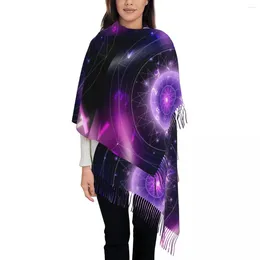 Digrves Digital Magic Women's Tassel Shawl Shawf Fashion