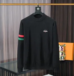 2024g Kış Bahar Erkekleri Kadın Günlük Lüks Stripe Sweater Sweatshirt Örgü Tasarımcı Sıcak Klasik Jumper Sweaters 3xl