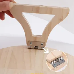 Plates Wood Sofa Armrest Clip Table Wooden Tray Handy Remote Controls Drinks Phone Holder Coffee