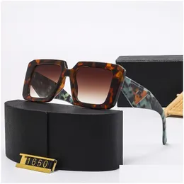 Sonnenbrille 2023 Modedesigner Buchstabe P Brillengestell Outdoor Party Sonnenbrille für Männer Frauen MTI Farbe S20 Drop Lieferung Zugang Otadb