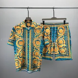 22SS 디자이너 편지 인쇄 T 셔츠 티 스웨트 셔츠 패션 하이 스트리트 쇼트 슬리브 여름 캐주얼 티셔츠 통기성 남성 여성 승무원 목 티 테스 드레스 6-264