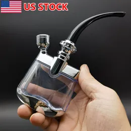 6 polegadas mini -água portátil fumando cachimbo de cachimbo de água