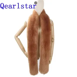 Écharpes Qearlstar longue fausse fourrure col écharpe femmes hiver fausse fourrure de raton laveur enveloppes chaud hiver épais mode châle multicolore 180 cm ZKG02 231215