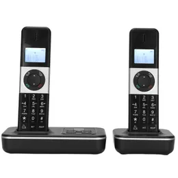 Telefonlar D1002 T Kullanışlı Telefon İş Ofisi Ev Dijital Kablosuz Kayıt Mesajı Telefon 100240V 231215