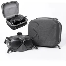 إكسسوارات حقيبة تخزين محمولة حقيبة محمولة حالة الحماية RC إكسسوارات الطائرات بدون طيار تحمل حماية حقائب اليد لـ DJI Avata Goggles 2