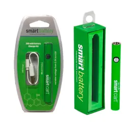 SmartBattery Förvärm batteri Smart 900mAh Twist Förvärmbatterier 510 Tråd Twist Single Package Box