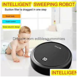 Mop Ricarica USB Robot pigro intelligente Aspirapolvere wireless Swee Vaccum Robot Tappeto Pulizia domestica Hine11 Consegna a goccia H Dhk7O