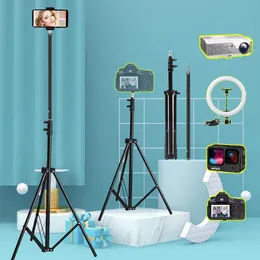 Tutucular Halka Işık Stand Fotoğrafçılık Esnek Lamba Tripod Selfie Selfe Desteği Studio Şemsiye Zemin LED Panel Flashes DSLRS