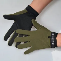 Перчатки с пятью пальцами, тактические летние мужские легкие дышащие перчатки для езды на велосипеде и рыбалки на открытом воздухе, спортивные нескользящие женские перчатки с полным пальцем, половина 231216